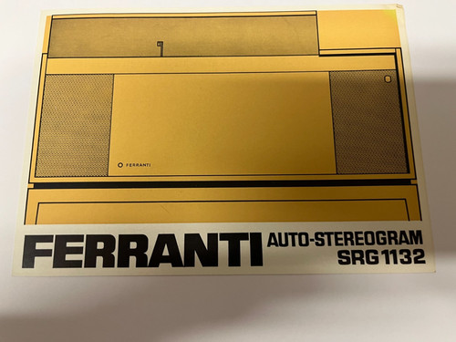 Ferranti srg1132 - ,