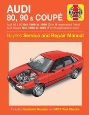 Audi 80, 90 & Coupe Petrol