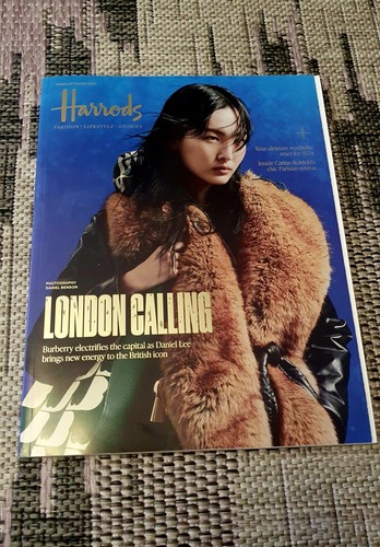 Harrods magazine new 2024 - harrods,