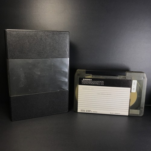 Ampex videocassette umatic - ampex,