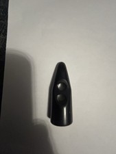 Horn Imitation Tooth Toggle Button spare 50mm grey stripe