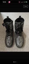 Primark Black Boots Size 8
