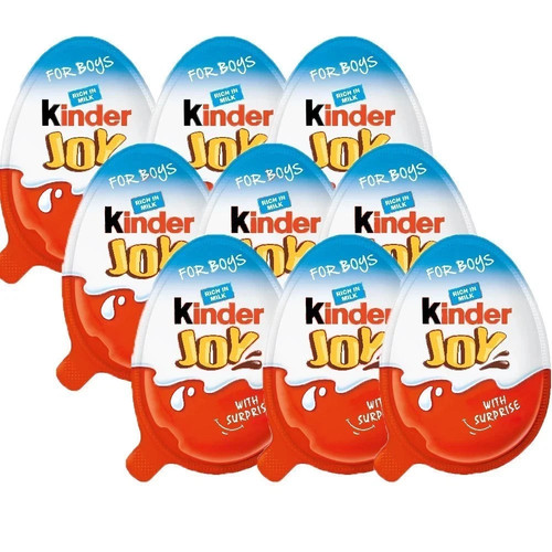 100 pcs kinder joy chocolate - 100,