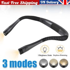 LED Neck Reading Light Book