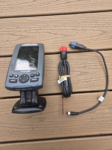 Lowrance hook chirp fish - hook, 4x