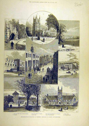 Original old antique - antique, print