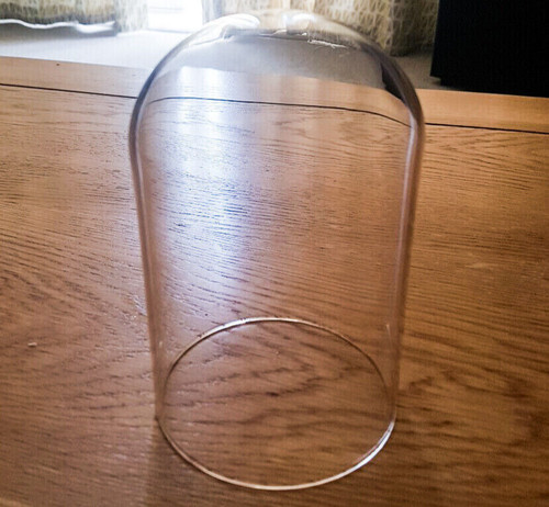 Glass clock dome anniversary - clock,