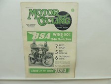 February 1947 MOTORCYCLING