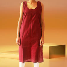 Women's Long Cotton Slip Dress, Full Length Camisole Liner for Sheer Outfits Top