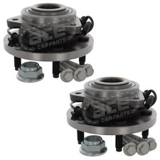 Front Wheel Hub Bearing Kit For Jeep Grand Cherokee 2005-2011 ABS Sensor 1 Pair