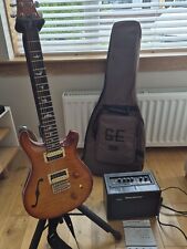 PRS SE Custom 22 Semi-Hollow in Vintage Sunburst with Gig Bag and Blackstar Amp 