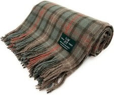 Large 100% New Wool Tartan