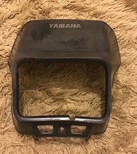 YAMAHA XT600 ( 1984 on ) genuine black original bikini headlight cowl / fairing
