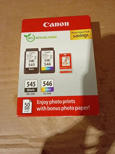Canon pg545 cl546 ink - pg545,