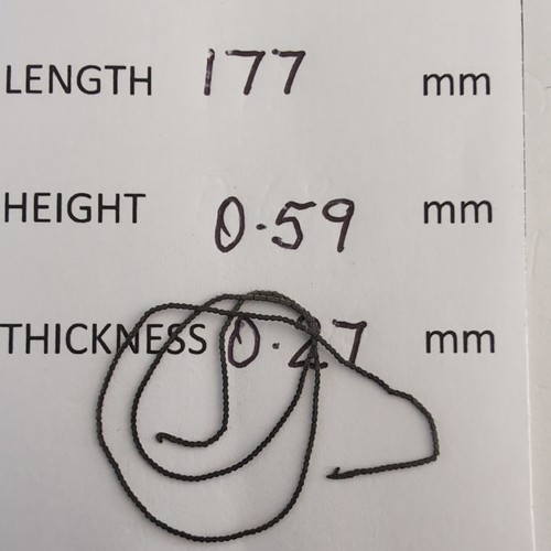 Fusee watch chain length - fusee,