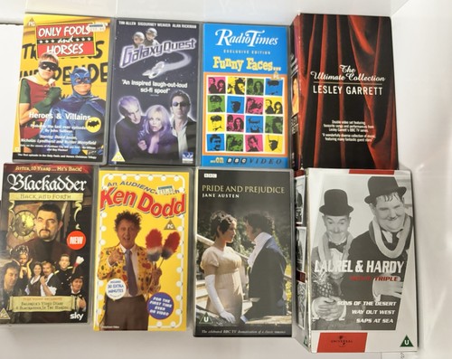 Retro vhs tape collection job - tape,