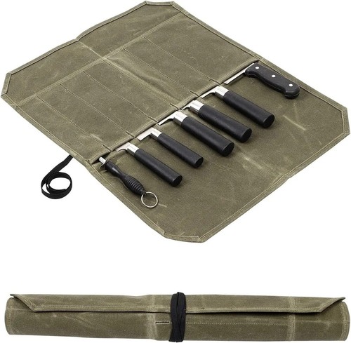 Wax canvas storage bag chef - bag,