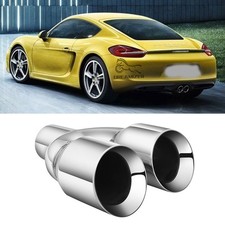 2.5"in 3.5"out 9.5"L Dual Twin