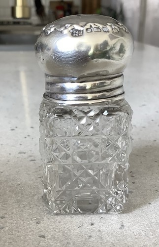 Antique sterling silver cut - sterling, &