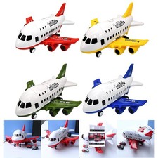 Transporter Toy Set with Passenger Plane And 6 Mini Trucks