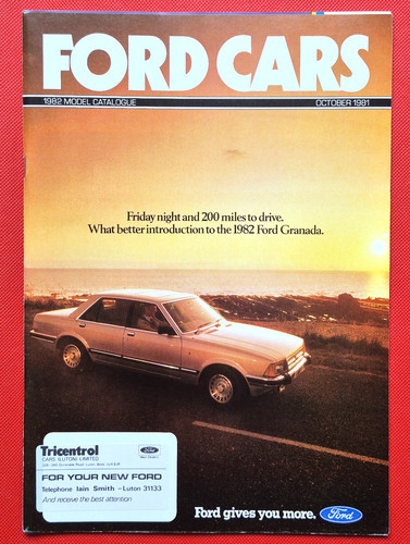1981 ford cars brochure - ford,