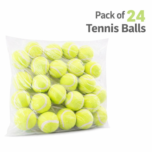 Pack tennis balls - of, 24