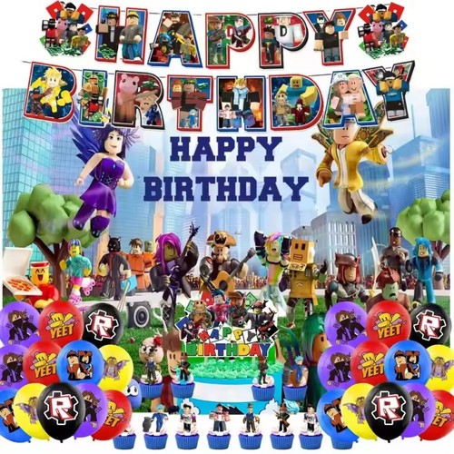 Roblox birthday party - roblox,