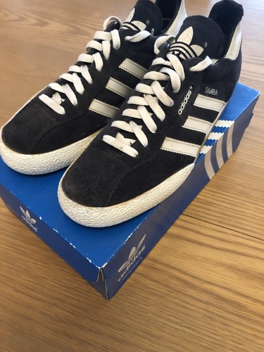 Adidas vintage samba blue - vintage,