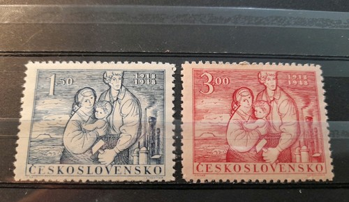 Czechoslovakia stamps 1948 - stamps,