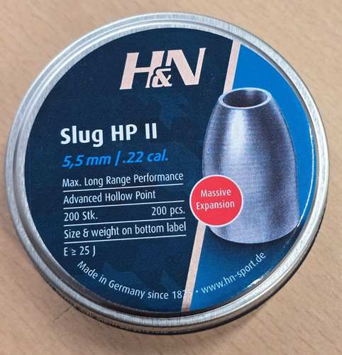 Slug 11 airgun - h&n,