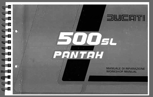 Ducati 500 pantah workshop - ducati,