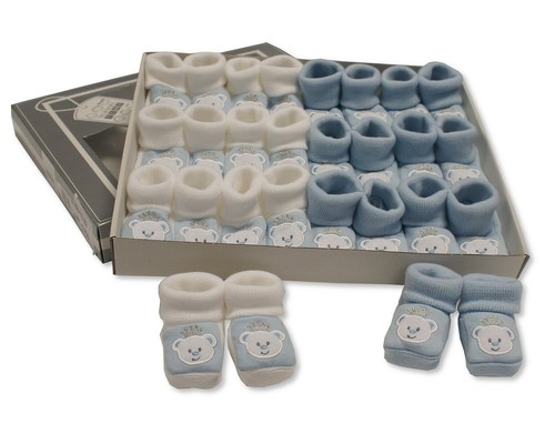 Prince baby booties - prince,