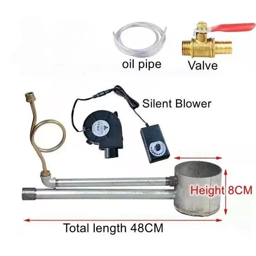 New waste oil - burner, old