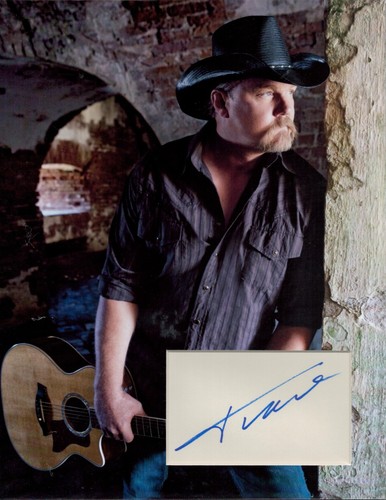 Trace adkins signed small - trace,
