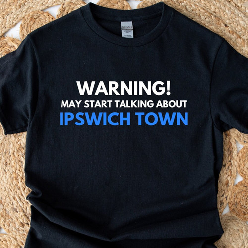Ipswich town inspired shirt - town, t