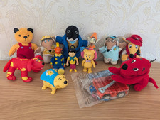 Retro Mcdonalds Toys Bundle Vintage Wombles,Clifford,Tweenies,Noddy Etc