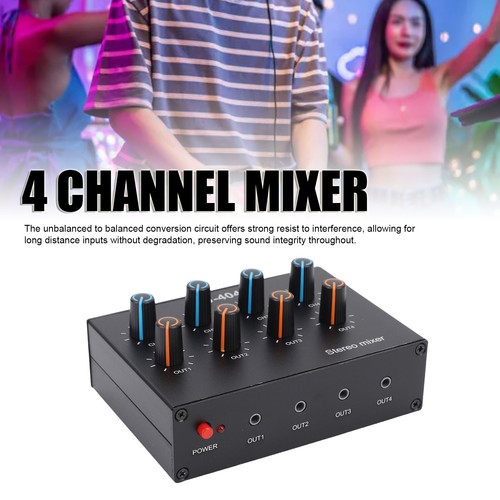 Channel stereo mixer - stereo, stylish