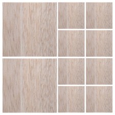  10 Pcs Aircraft Model Wood