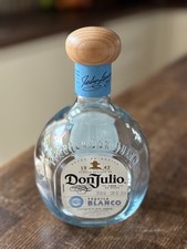 Don Julio Blanco Tequilla Empty Bottle, 750 ml