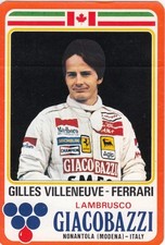 GILLES VILLENEUVE FERRARI F1