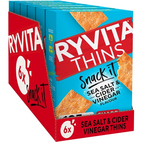 Ryvita thins snack - thins, sea