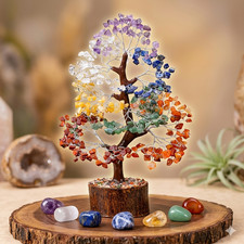 Chakra crystal tree life - 7,