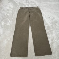 Musto Straight Leg Chino Trousers Mens W34 L32 Brown Cotton