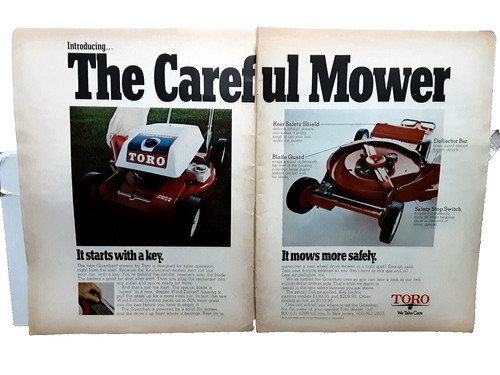 1971 toro lawn mower the - 1971,
