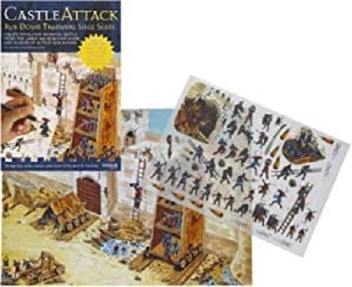 Castle attack rub down - rub,