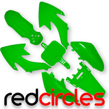 GREEN CRF50 STYLE PIT BIKE PLASTICS SET NO SEAT 50cc 110cc 125cc PITBIKE