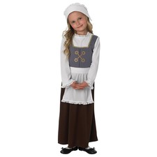 Tudor Maid Child Costume |