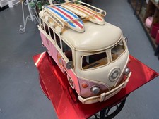 Vintage Model Metal Campervan