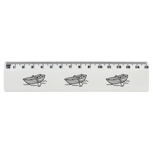 Row boat white plastic - 'row,