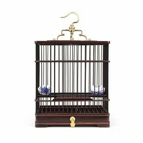 Bird cage with pull out - bird,